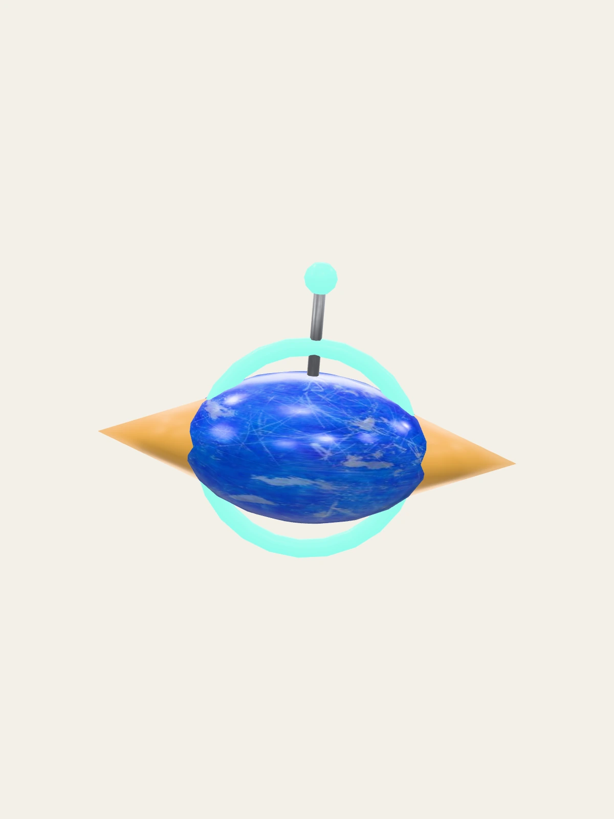 Island V4 Mote, rear model view.