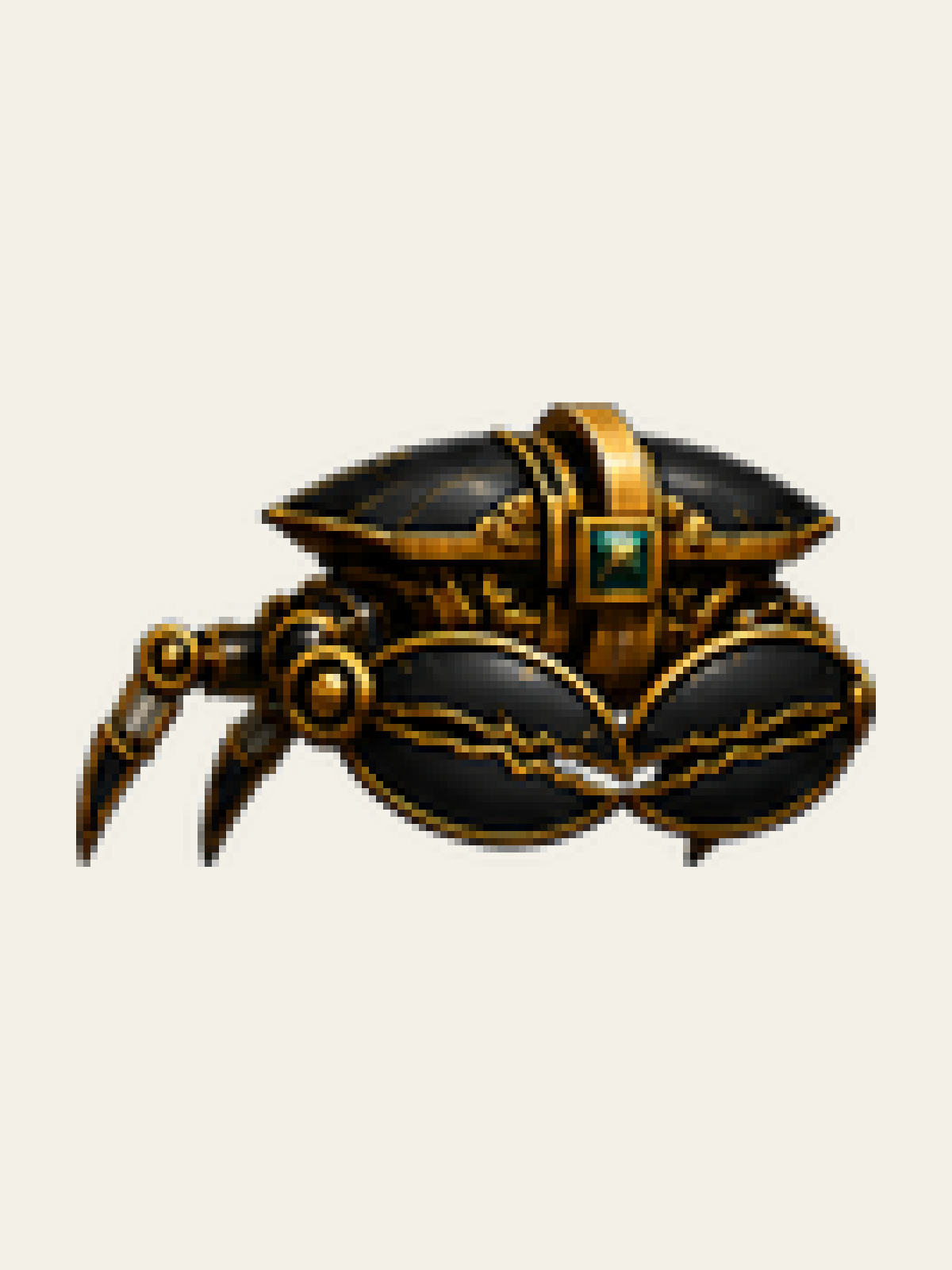 Clamp Crab in the original game artwork.