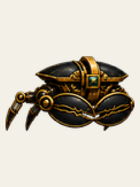 Clamp Crab in the original game artwork.
