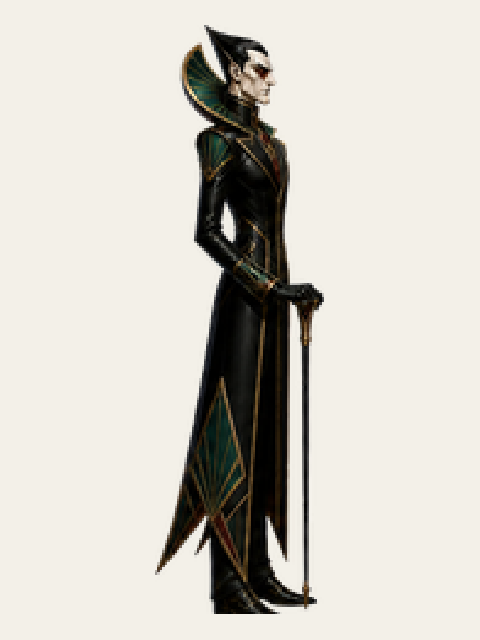 Mr. Blank in the original game artwork.