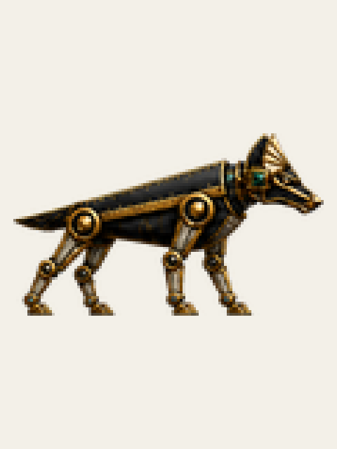 Ruler Hound in the original game artwork.