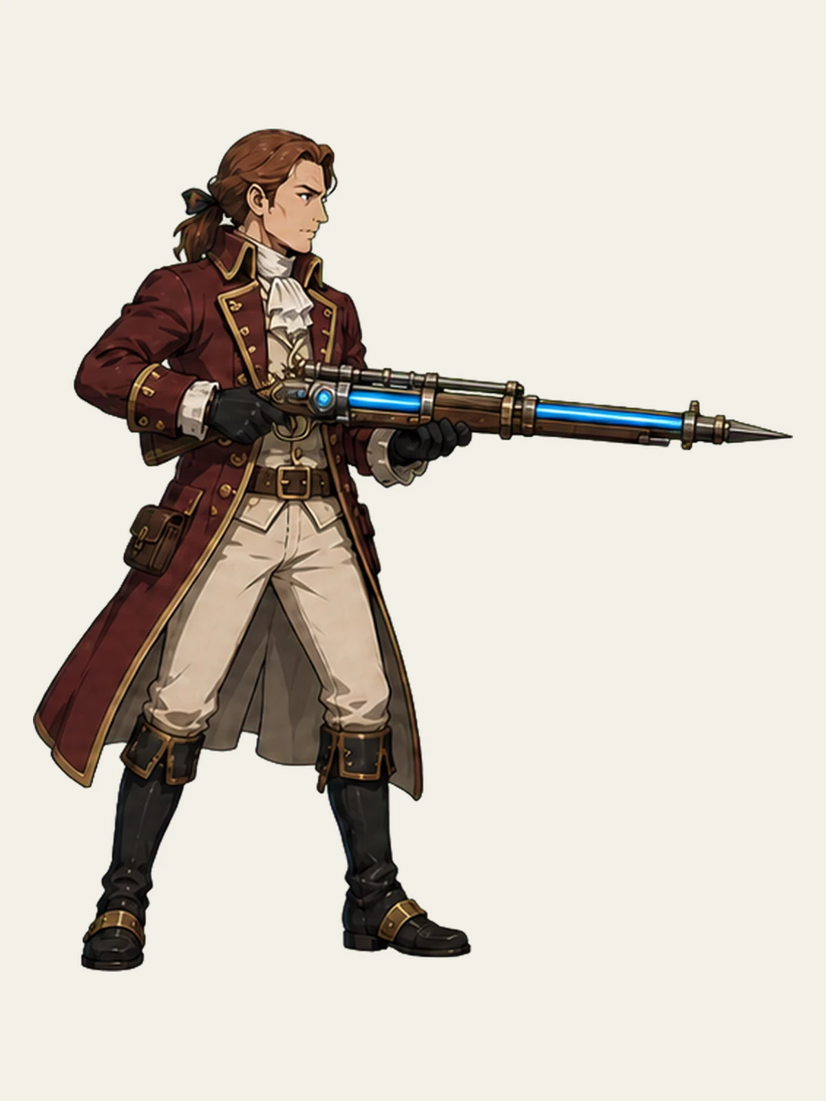 Thomas Jefferson in the original game artwork.