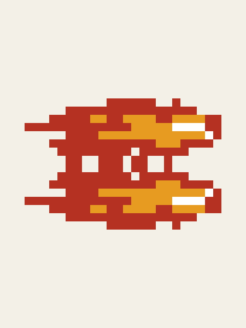Retro Bowser Fire in the original game artwork.