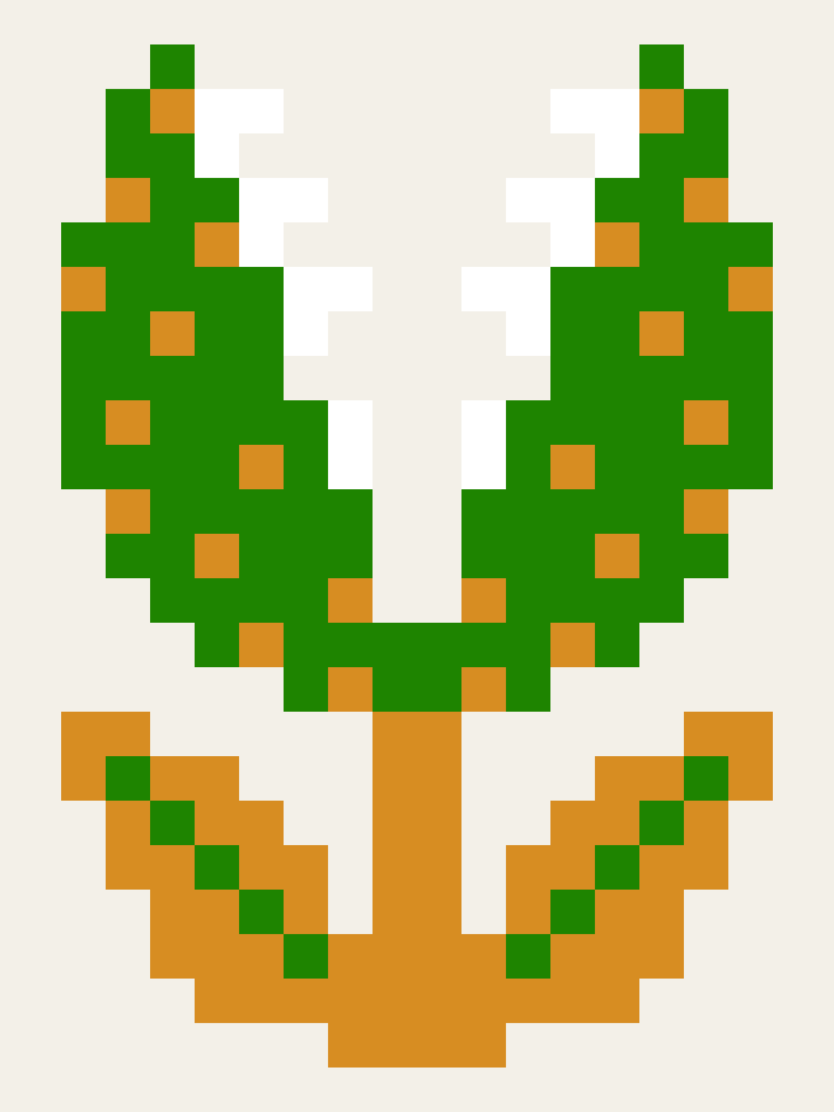 Retro Piranha Plant in the original game artwork.
