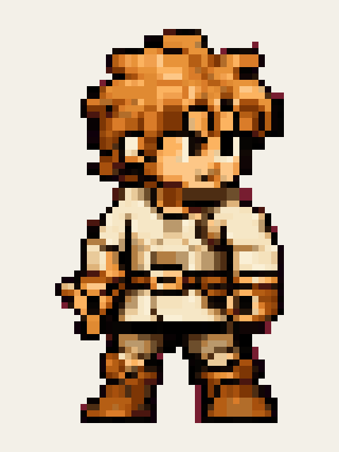 Luke Skywalker in the original game artwork.