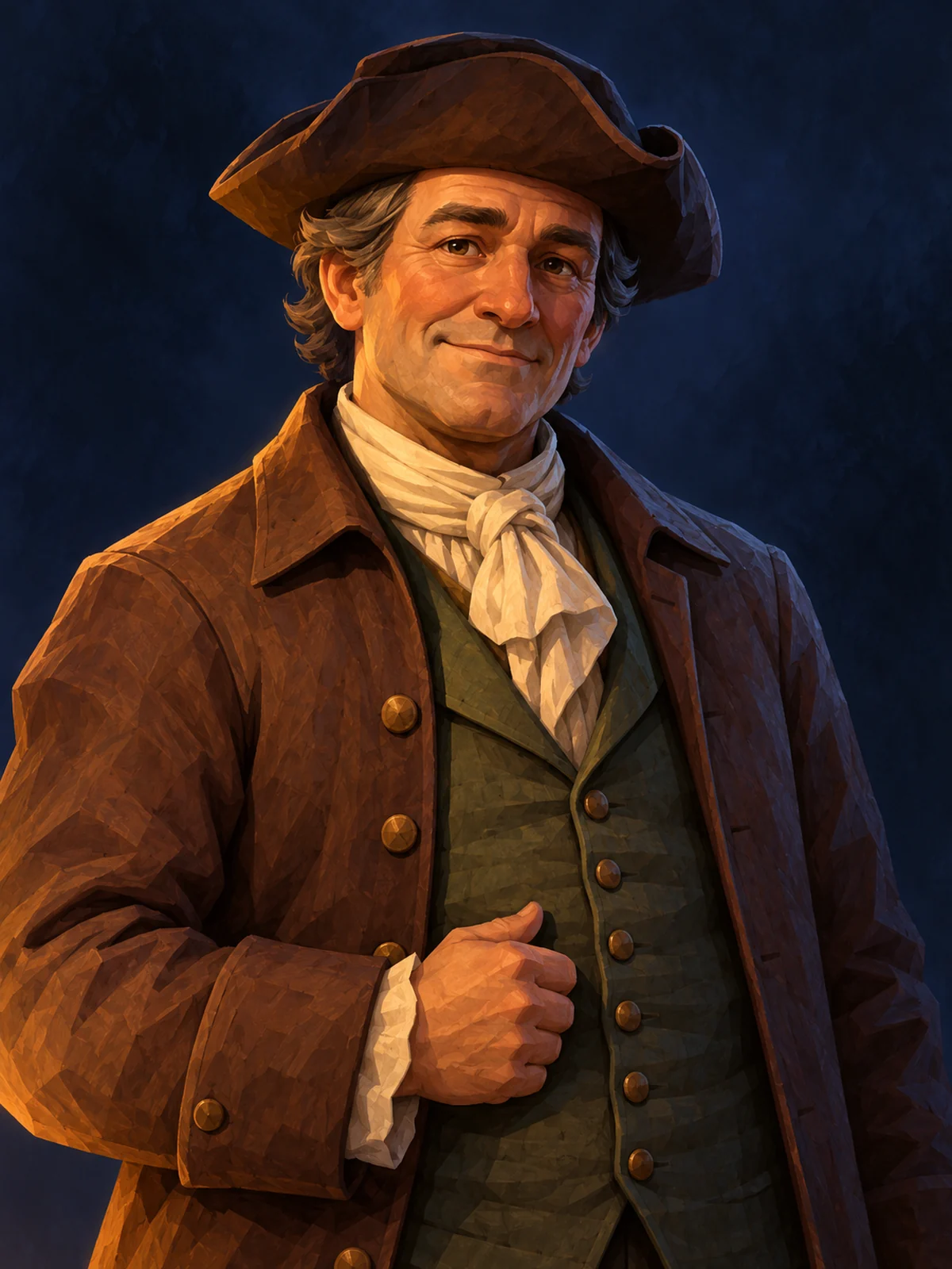 Proposed illustration of Deacon John Larkin.