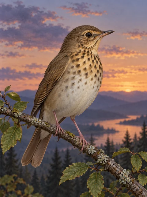 Proposed illustration of Swainson’s thrush.