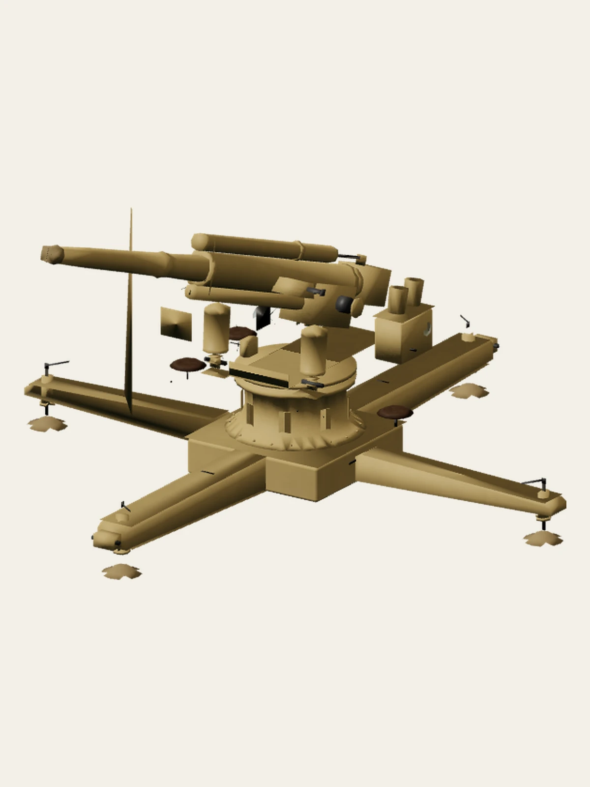 Flak in the original game's character animation lab.