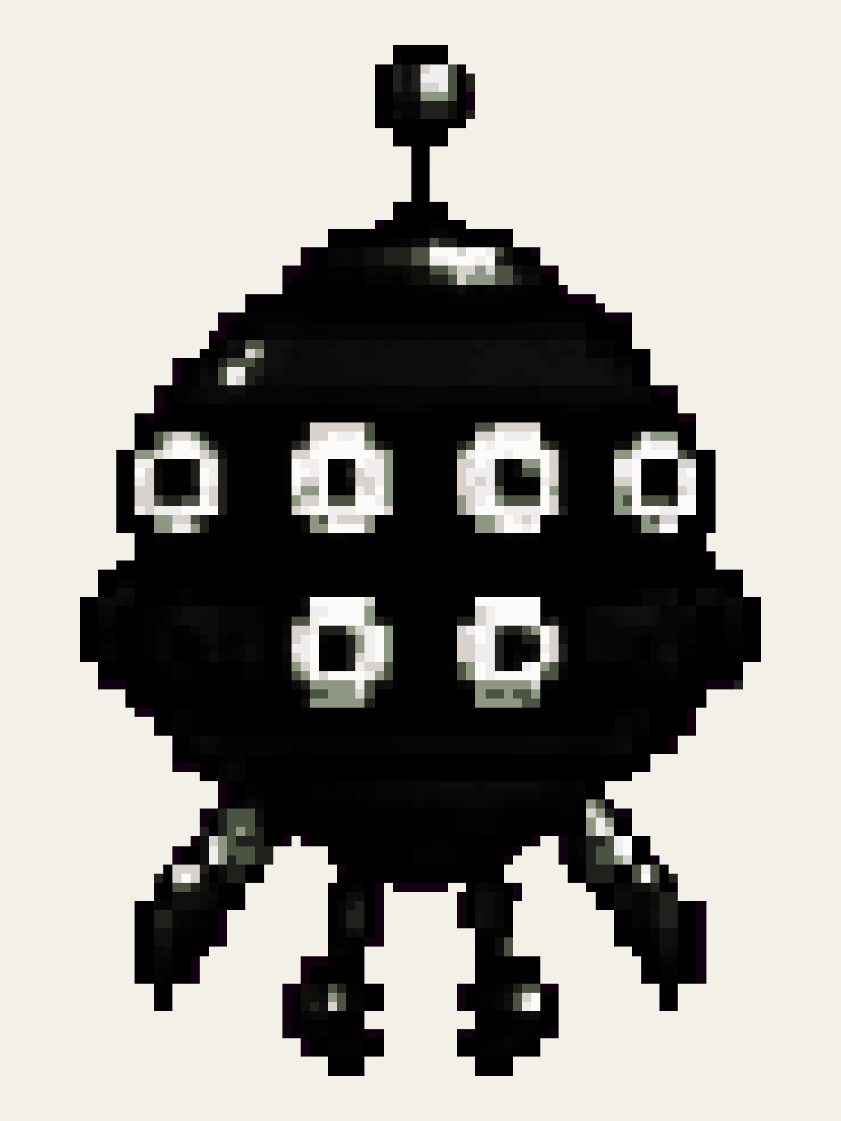 Imperial Probe in the original game's character animation lab.