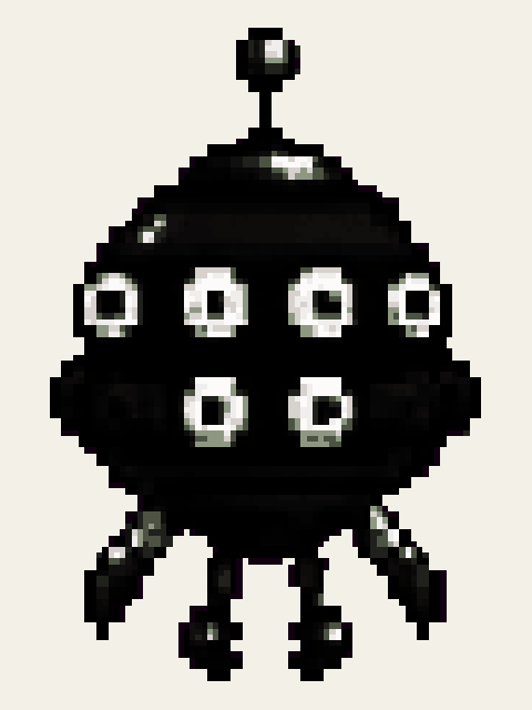 Imperial Probe in the original game's character animation lab.
