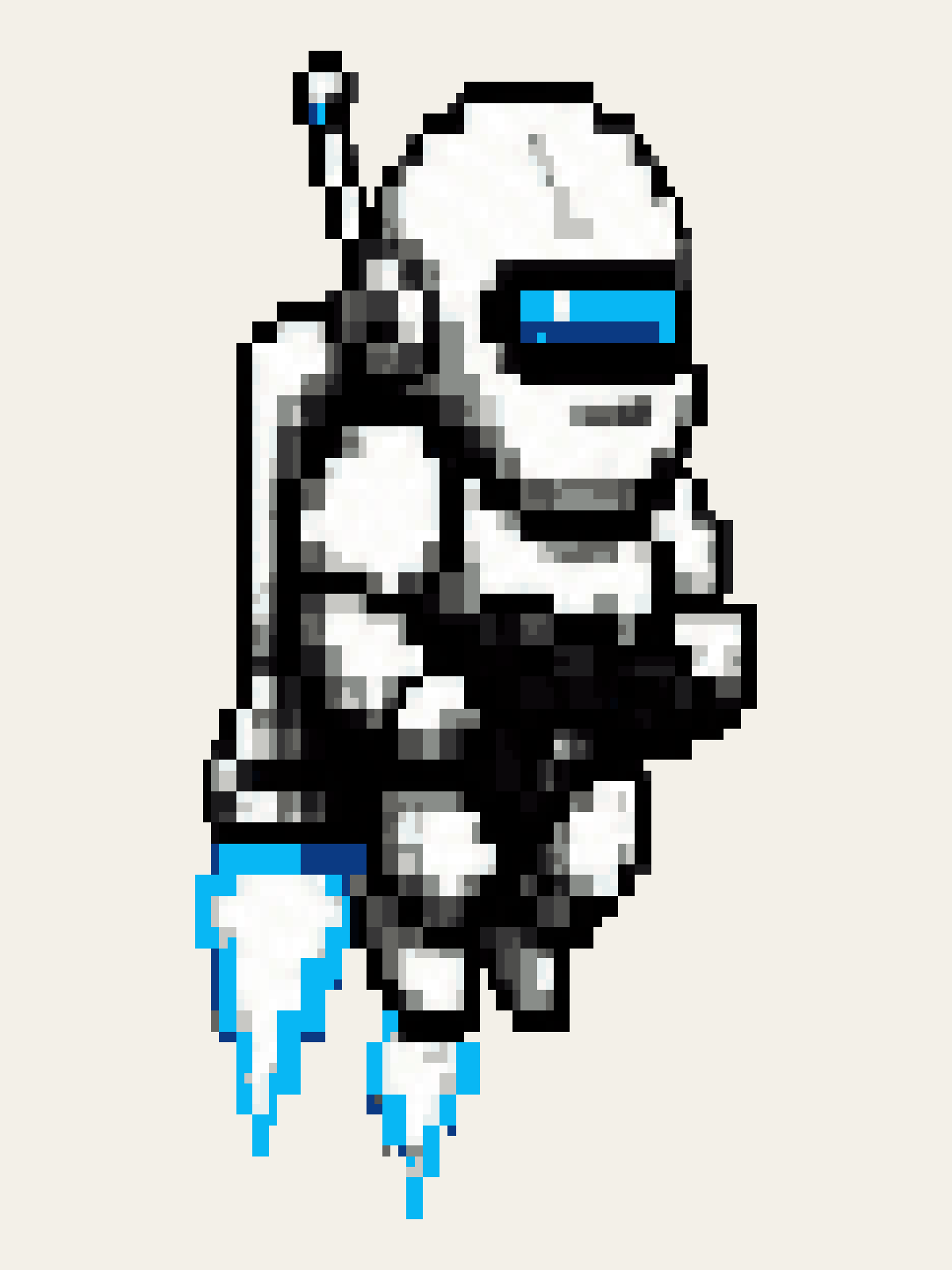 Jet Trooper in the original game's character animation lab.