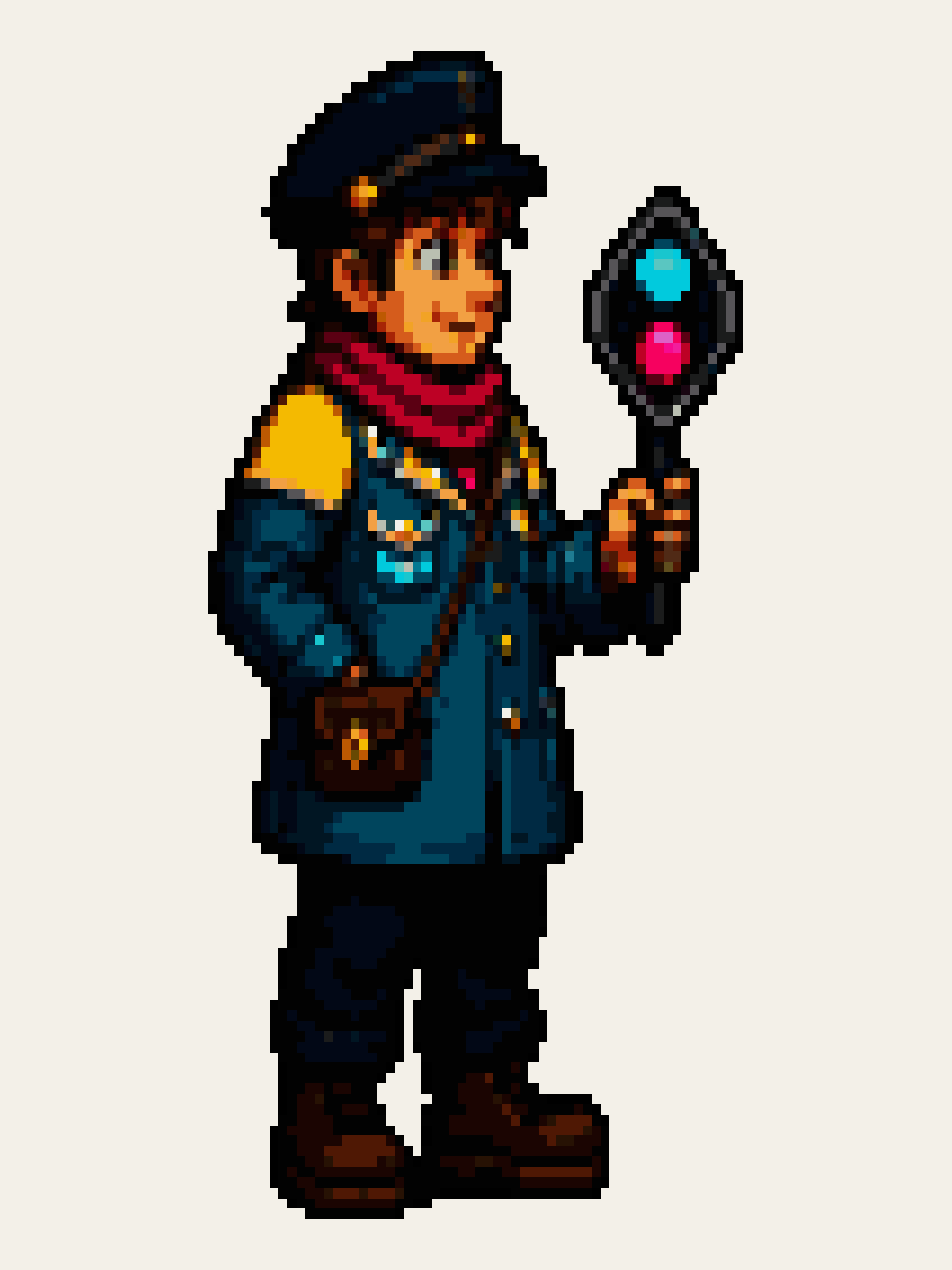 Rail Yard Guide in the original game's character animation lab.