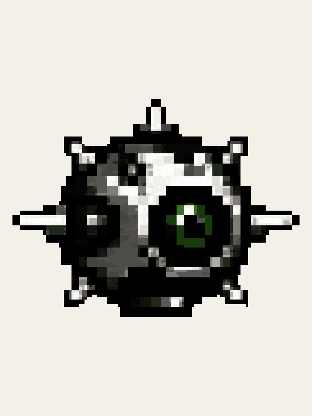 Seeker Droid in the original game's character animation lab.