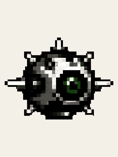 Seeker Droid in the original game's character animation lab.