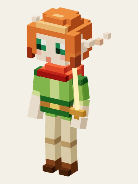 Apprentice Rig in the original game's character animation lab.