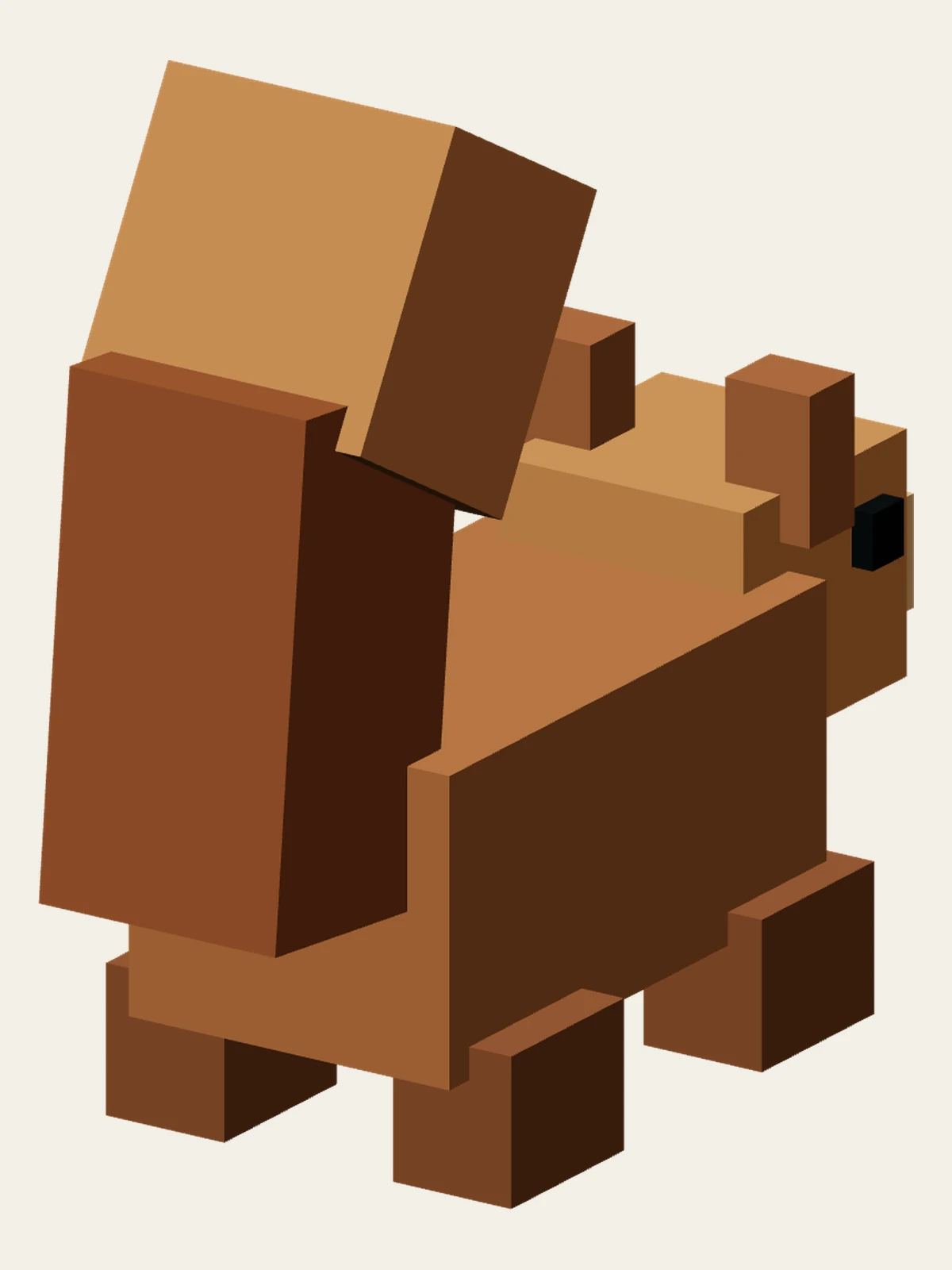 Wild Squirrel in the original game's character animation lab.
