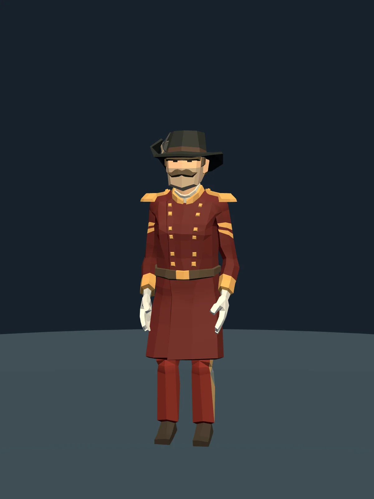Jack Jouett source-derived portrait.