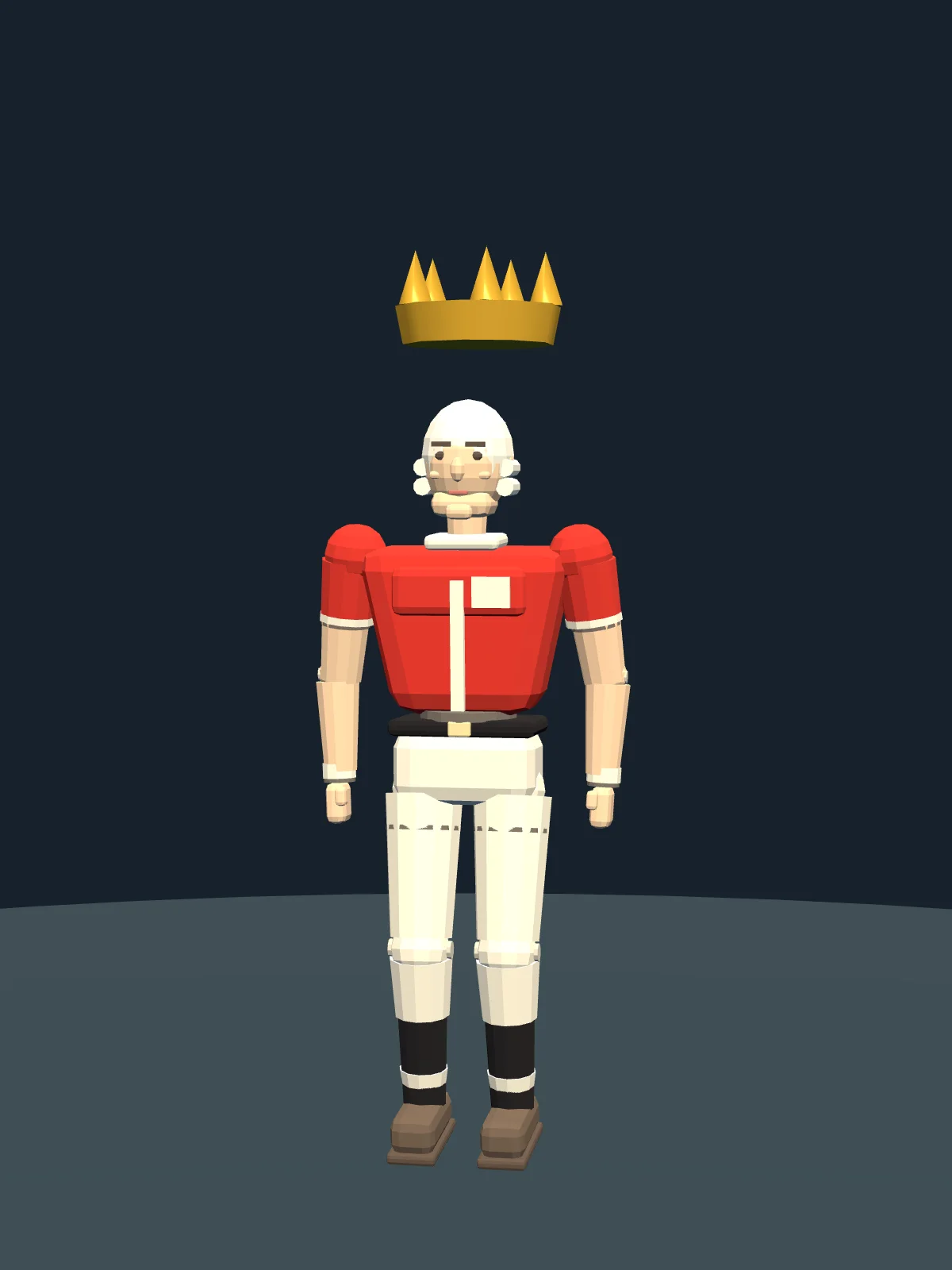King George III source-derived portrait.