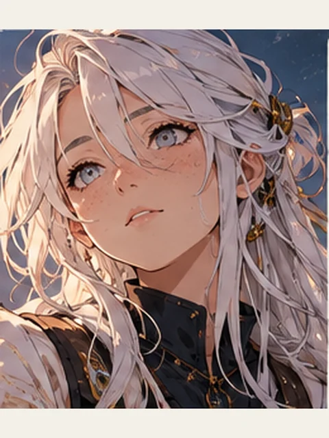 The Astronomer in a single portrait panel from the existing character reference.