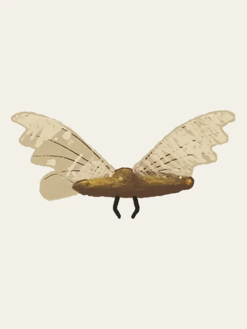 Linen-winged ornithopter in the original project artwork.