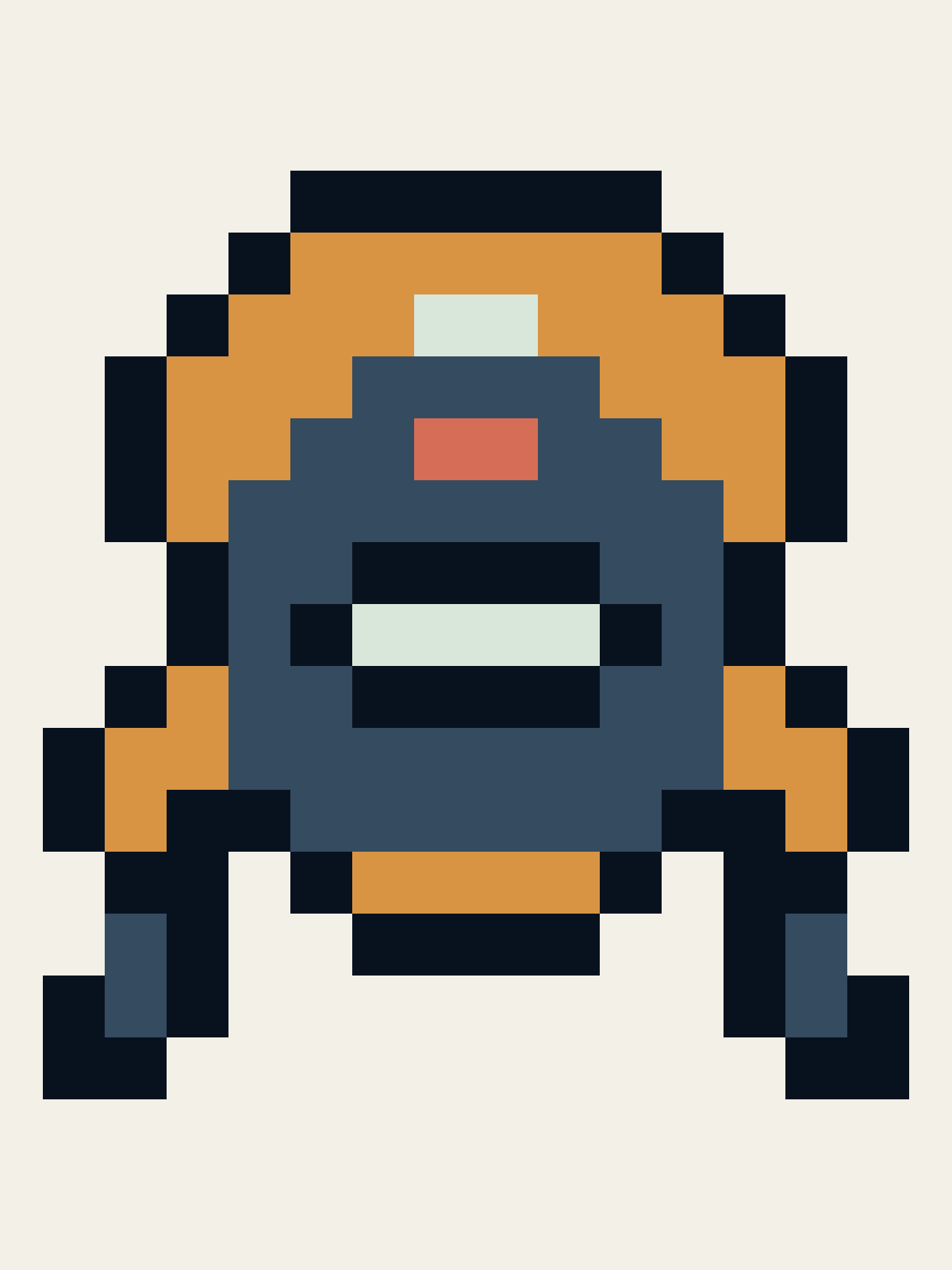 Robot patrol in the original project artwork.