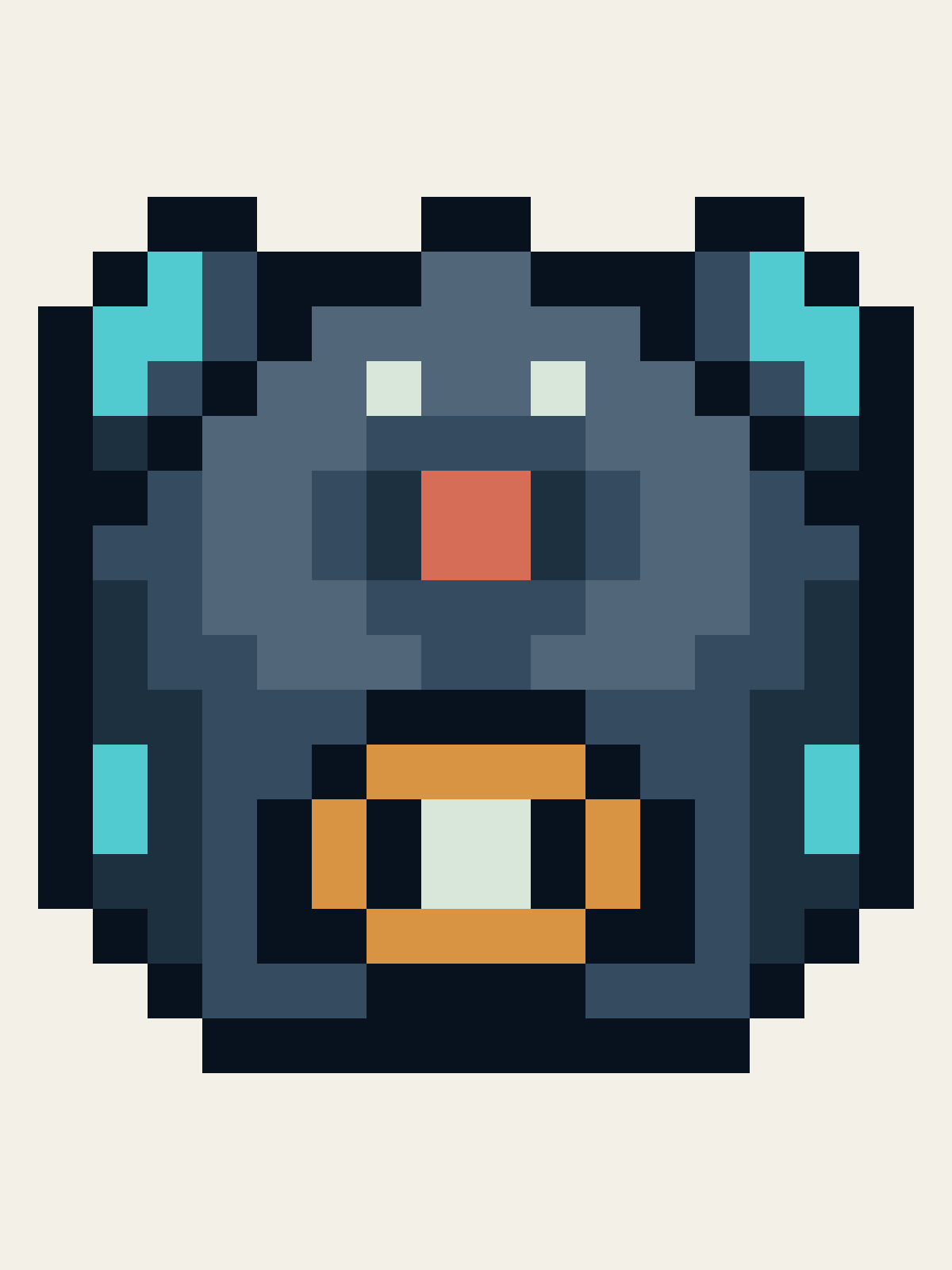 Water sentry in the original project artwork.