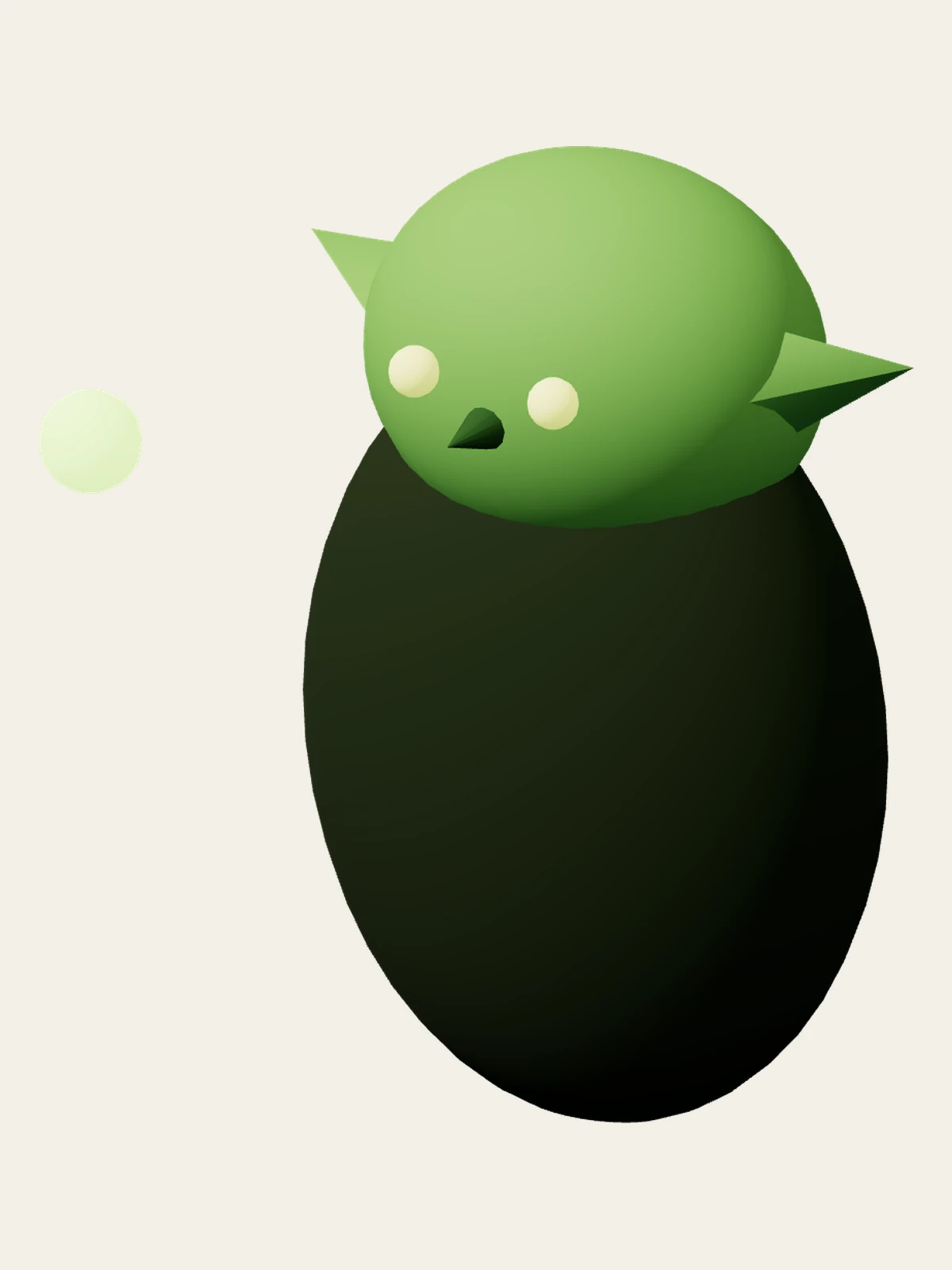 Zezek the Goblin in the original project artwork.