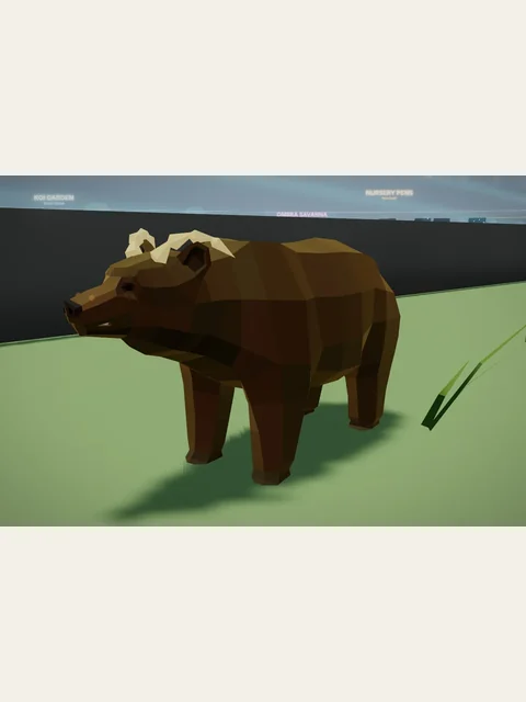 Ridge Bear in an existing Starlight Menagerie gameplay image.