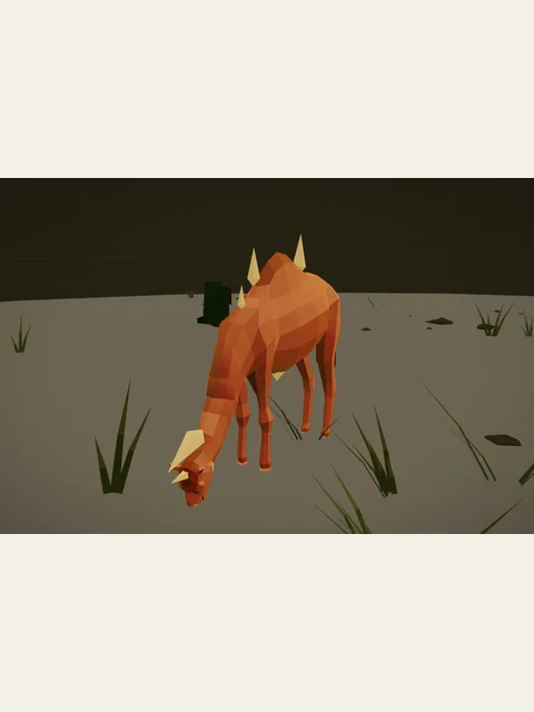 Glasshump Camel in an existing Starlight Menagerie gameplay image.