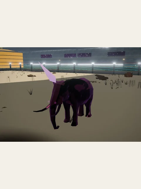 Thunder Elephant in an existing Starlight Menagerie gameplay image.