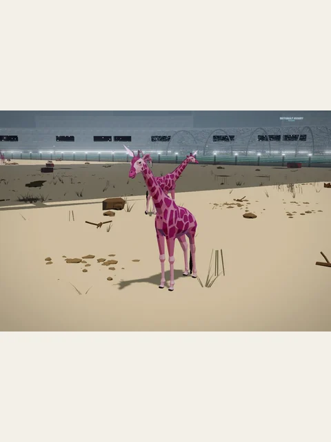 Spire Giraffe in an existing Starlight Menagerie gameplay image.