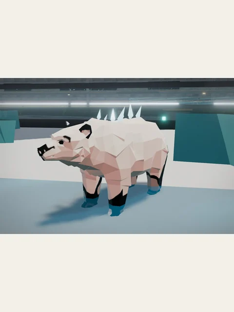 Glacier Bear in an existing Starlight Menagerie gameplay image.