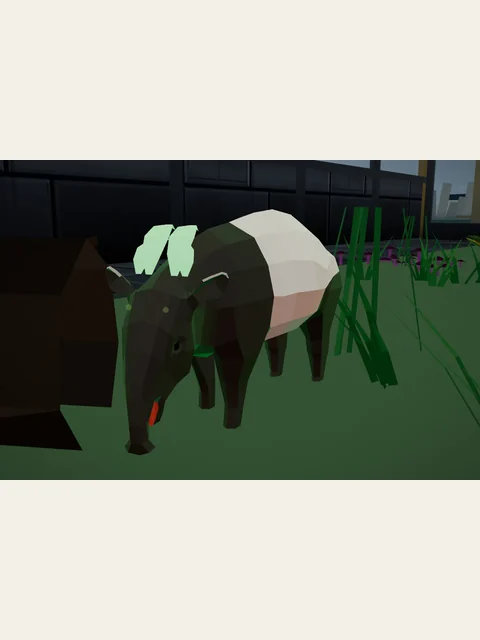 Moss Tapir in an existing Starlight Menagerie gameplay image.