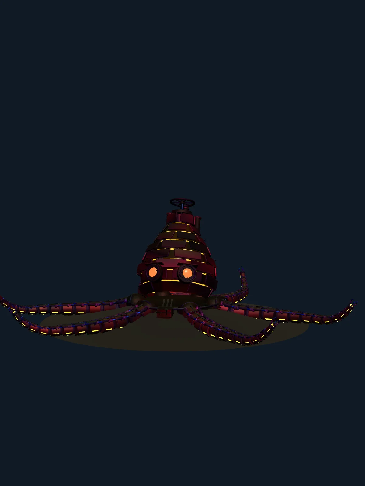 Glassmire Kraken source-derived portrait.
