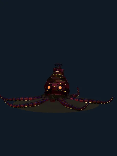 Glassmire Kraken source-derived portrait.