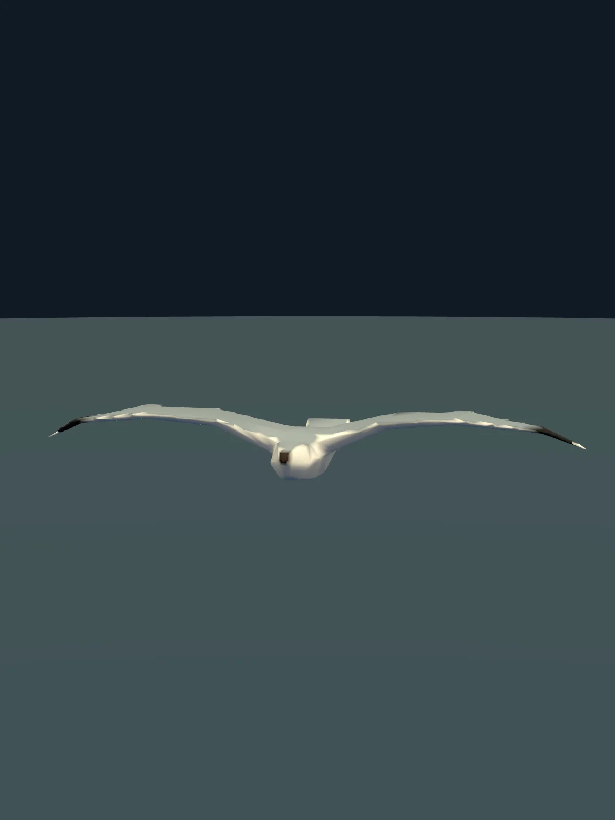 Gulls source-derived portrait.