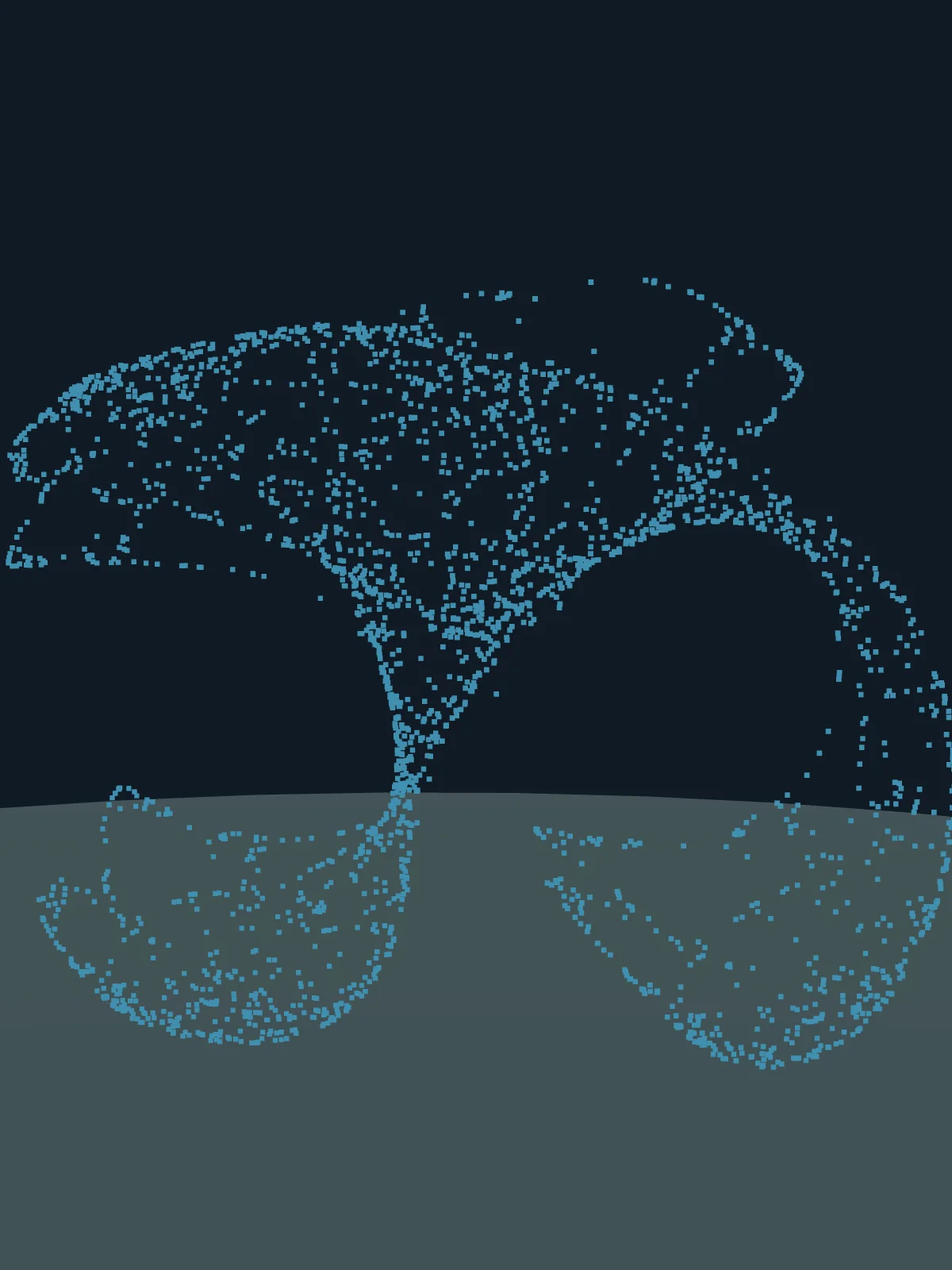 Clifford constructs source-derived portrait.