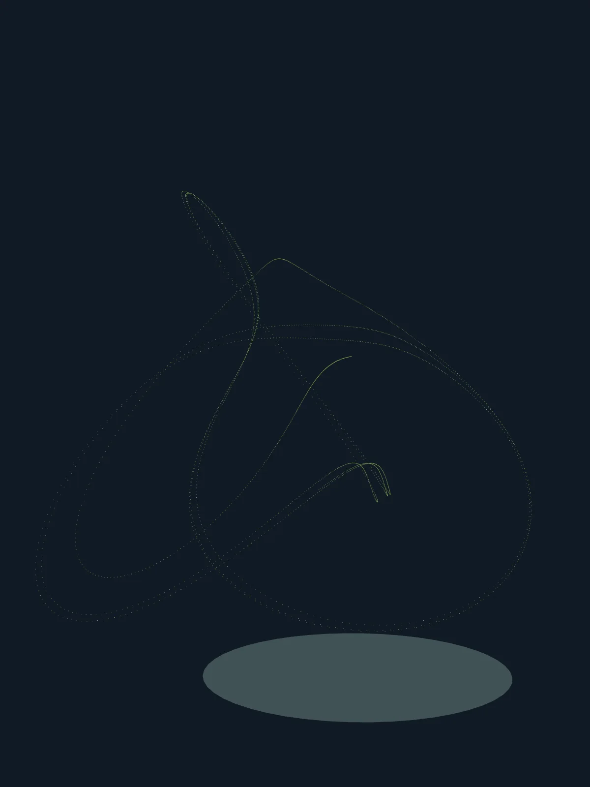 Halvorsen constructs source-derived portrait.