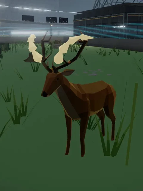 Brass Stag in a Starlight Menagerie creature render.