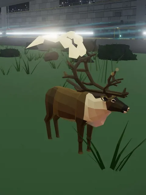 Kaltor Elk in a Starlight Menagerie creature render.
