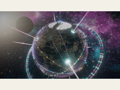 Heretic World seen from orbit.