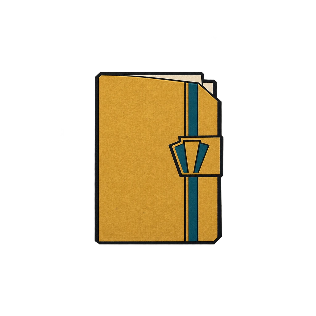 The dossier pickup from Rival Protocol’s native artwork.
