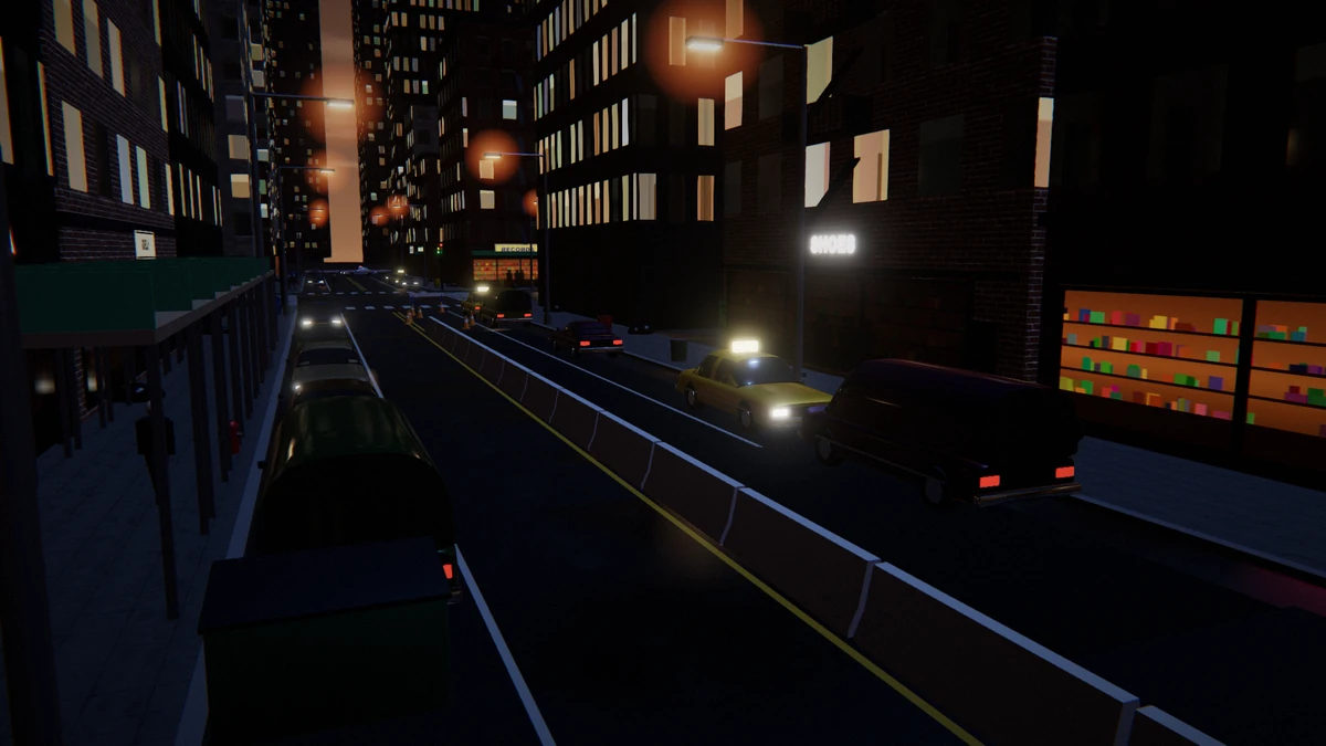 Construction Street captured from the game.