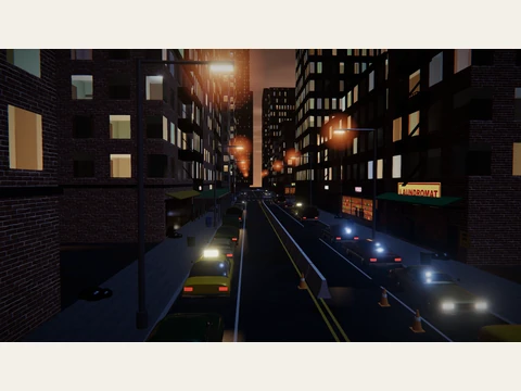 Construction Street captured from the game.