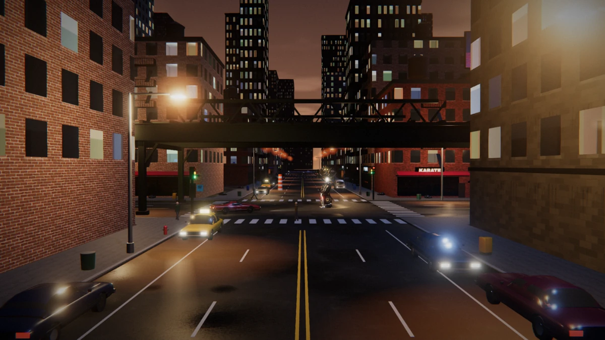 Crosstown captured from the game.