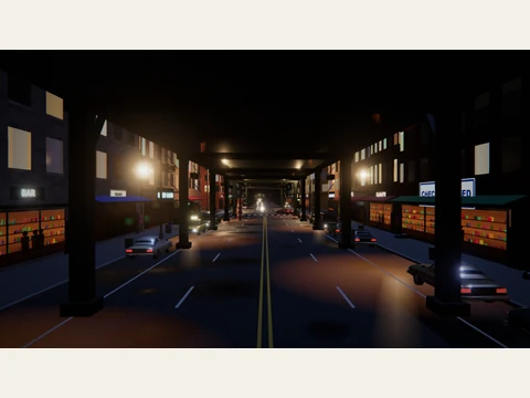 El Avenue captured from the game.