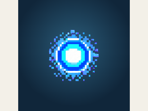 The Plasma Orb in Mario Walker’s native animation lab.