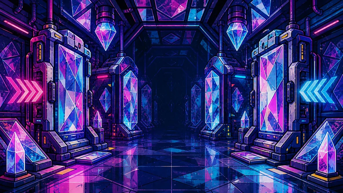 Refraction Vault in the native Crime Alert environment artwork.