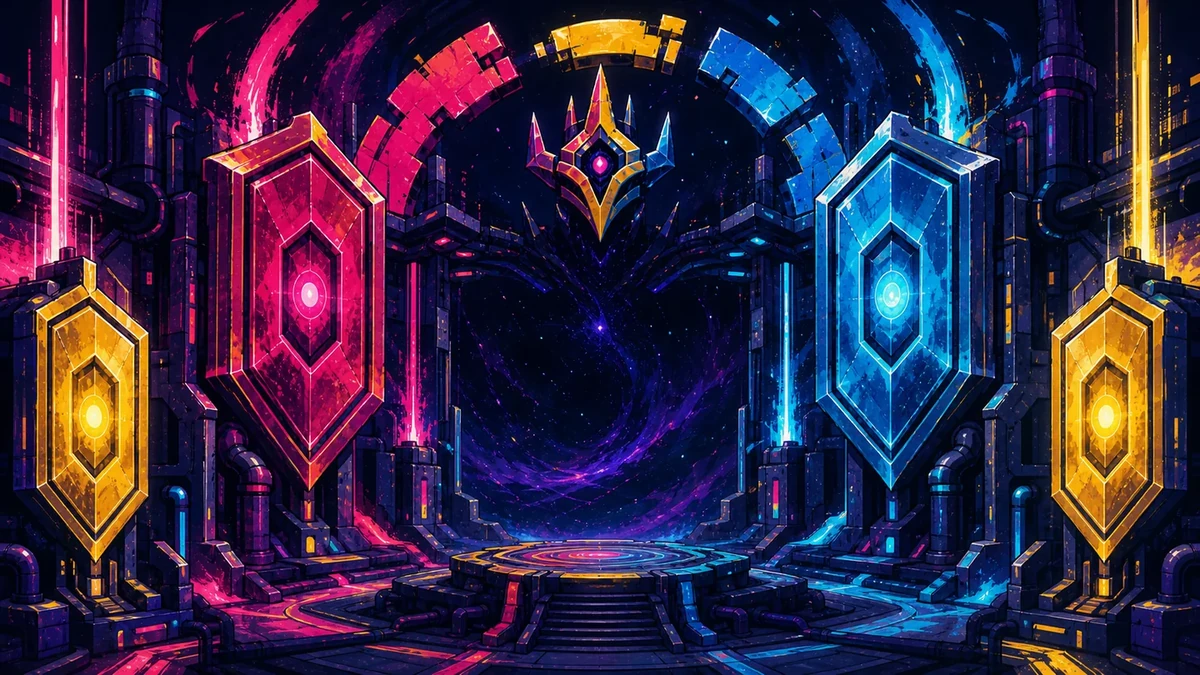 Spectrum Throne Reactor in the native Crime Alert environment artwork.