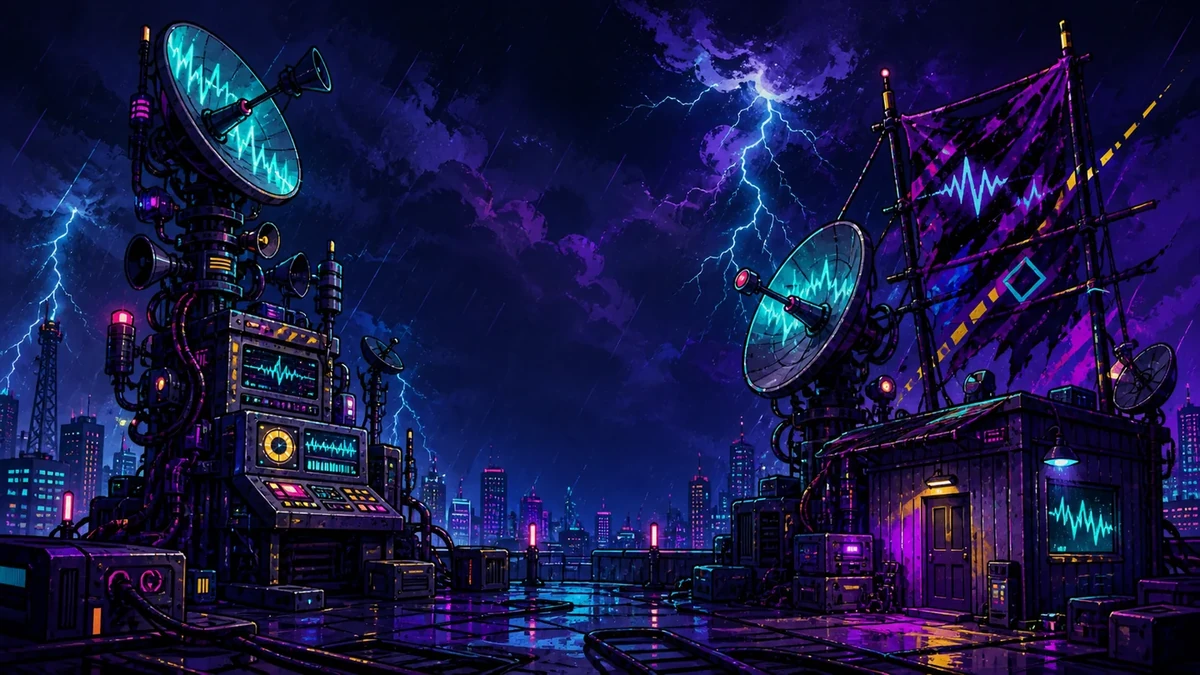 Stormwire Relay in the native Crime Alert environment artwork.